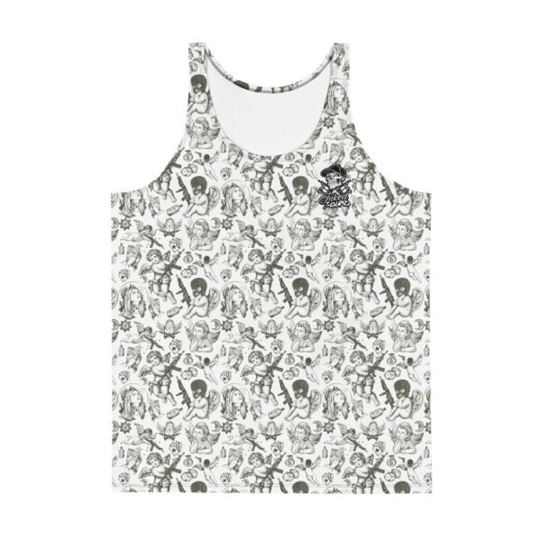 Inked Heaven From Hell Unisex Tank Top