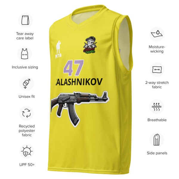 LA Street Basketball Recycled unisex jersey - Image 4