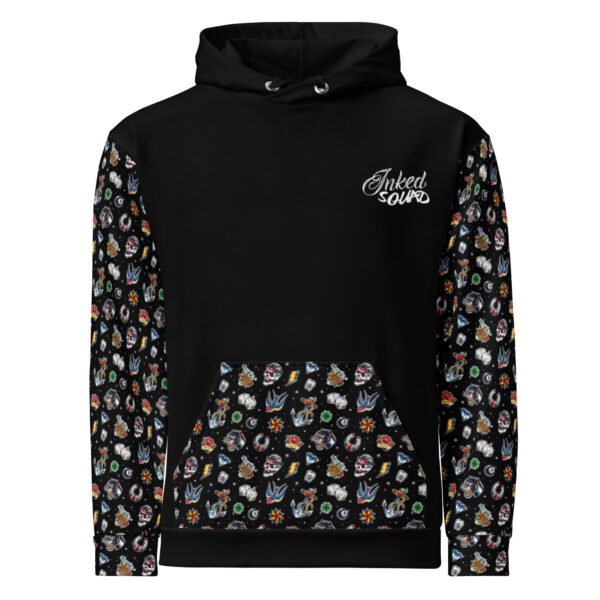 God Bless The Favela Inked Squad Unisex Hoodie - Image 2