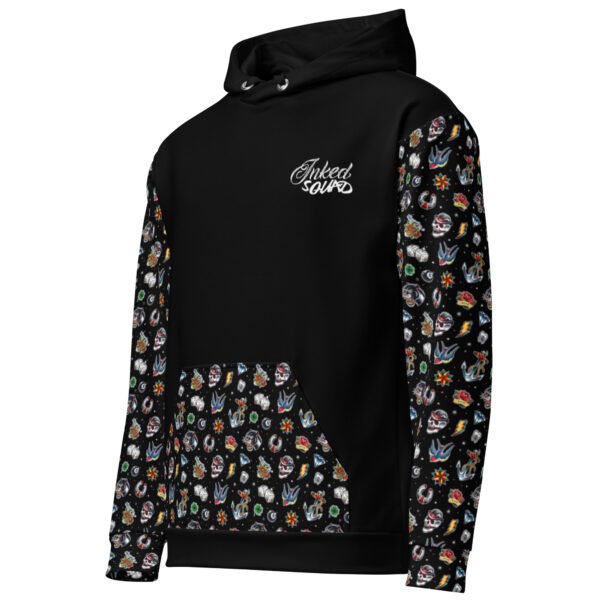 God Bless The Favela Inked Squad Unisex Hoodie - Image 3
