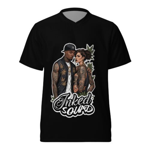 Trap Clan Inked Squad Recycled unisex sports jersey