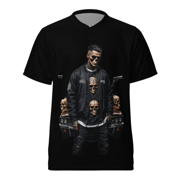 Gangsta Soldier Recycled unisex sports jersey - Image 5
