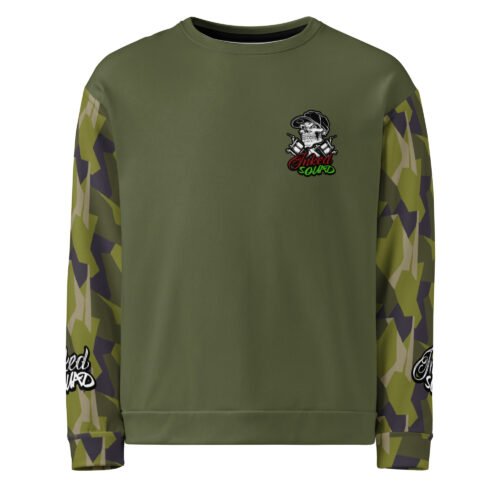 Green Camou Inked Squad Unisex Sweatshirt