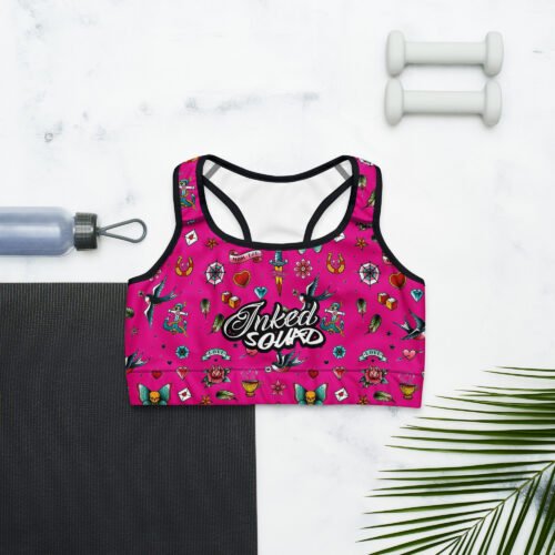 Flash GRLPWR Sqd Sports bra