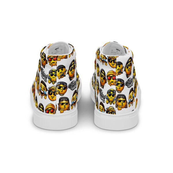 Men’s high top canvas shoes - Image 24