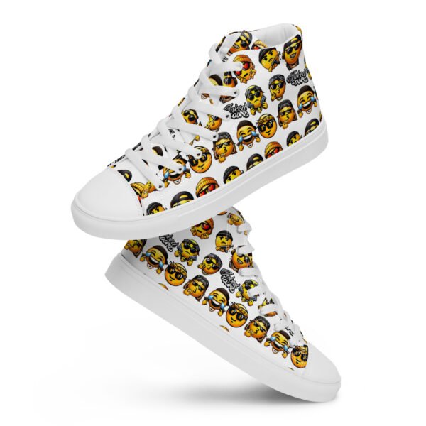 Men’s high top canvas shoes - Image 17