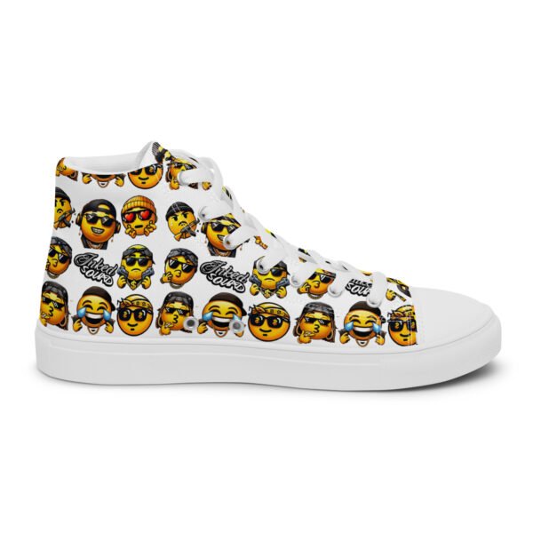 Men’s high top canvas shoes - Image 19
