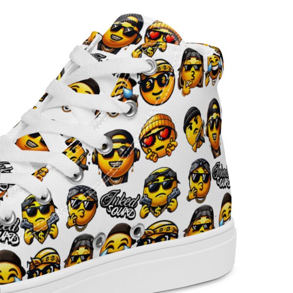 Men’s high top canvas shoes - Image 15
