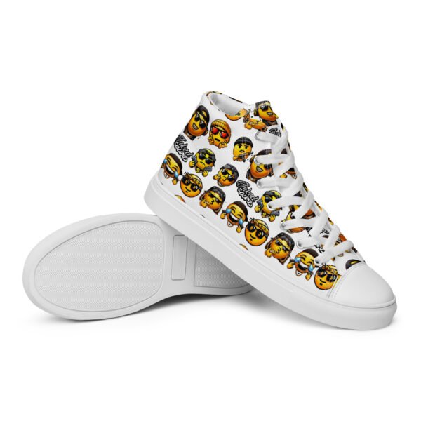 Men’s high top canvas shoes - Image 2
