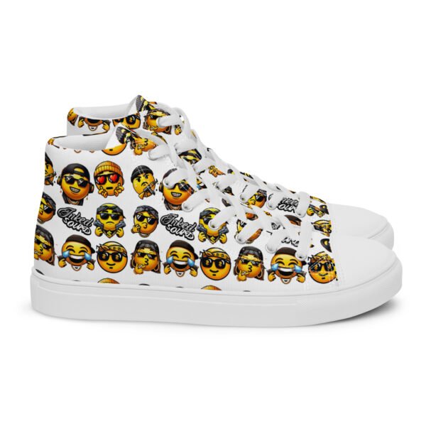 Men’s high top canvas shoes - Image 5