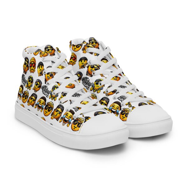 Men’s high top canvas shoes - Image 3