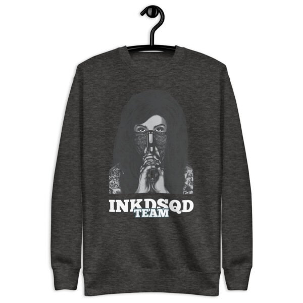 Rebel Killer Girl Unisex Premium Sweatshirt - Image 8